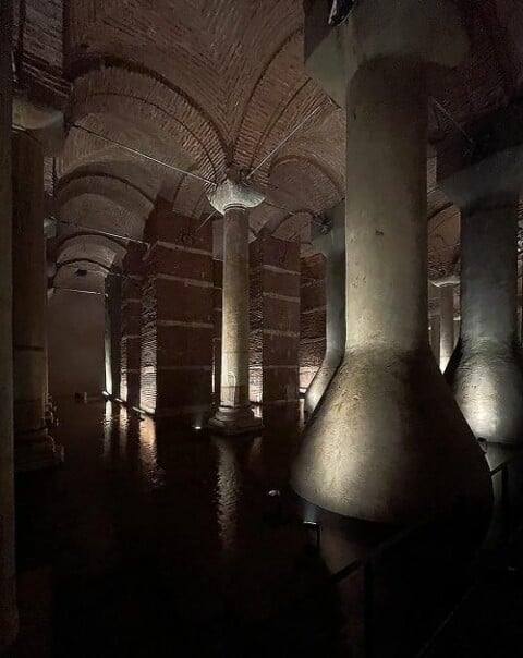 Il nuovo volto della Cisterna Basilica di Istanbul