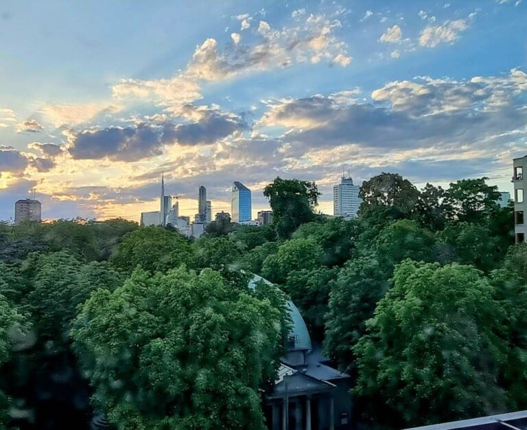 Fondazione Rovati Milano Panorama dal ristorante