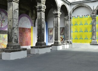 Interaction. Exhibition view at Made in Cloister, Napoli 2022. Photo Francesco Squeglia