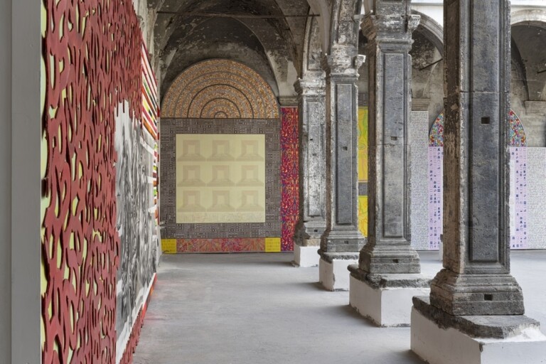 Interaction. Exhibition view at Made in Cloister, Napoli 2022. Photo Francesco Squeglia