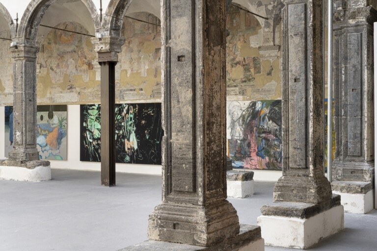 Interaction. Exhibition view at Made in Cloister, Napoli 2022. Photo Francesco Squeglia