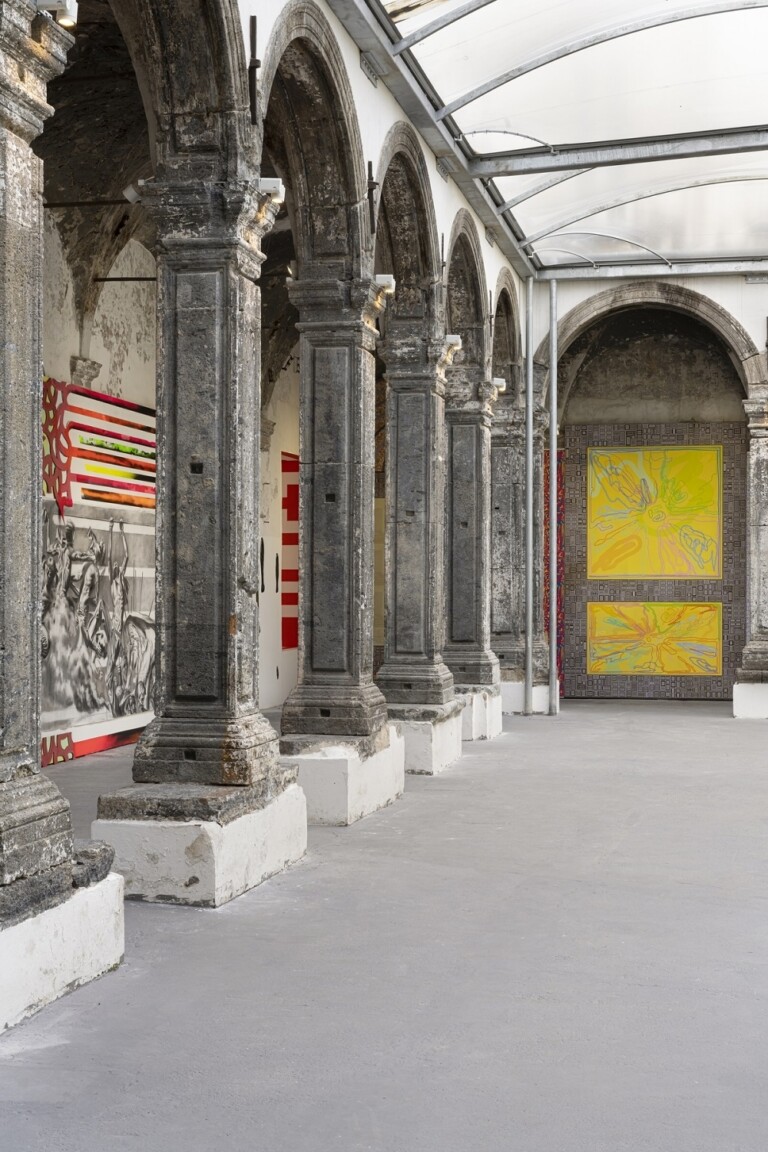 Interaction. Exhibition view at Made in Cloister, Napoli 2022. Photo Francesco Squeglia