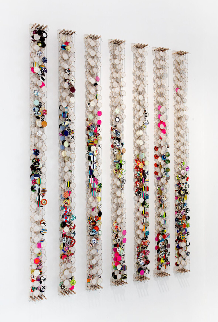 Jacob Hashimoto A thousand every day sights I VII, 2022, Courtesy Studio La città, Verona