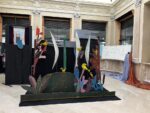 Maria Signorelli, Una favola per Klee, 1983, installation view at Palazzo della Banca d’Italia, Macerata 2022. Photo Andrea Chemelli