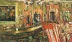 Mario Cavaglieri, Interno (Sala di campagna, salotto di campagna, La sala disabitata), 1915, olio su tela, 116 x 197,3 cm, Firenze, Fondazione di Studi di Storia dell’Arte Roberto Longhi. Courtesy Galleria dello Scudo