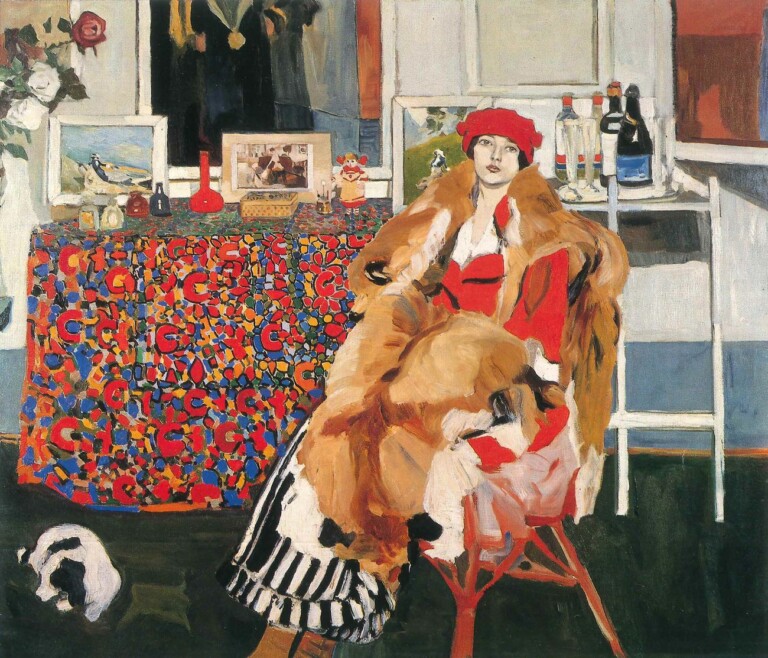 Mario Cavaglieri, Piccola russa, 1913, olio su tela, 130 x 150 cm. Bassano del Grappa, collezione privata. Courtesy Galleria dello Scudo