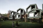 Noa_, Floris, progetto d’architettura e d’interni per delle case sospese sul parco, 2020