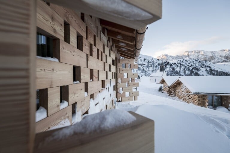 Noa_, Zallinger, progetto d’architettura e d’interni per dei chalet in legno sull’Alpe di Siusi, 2017
