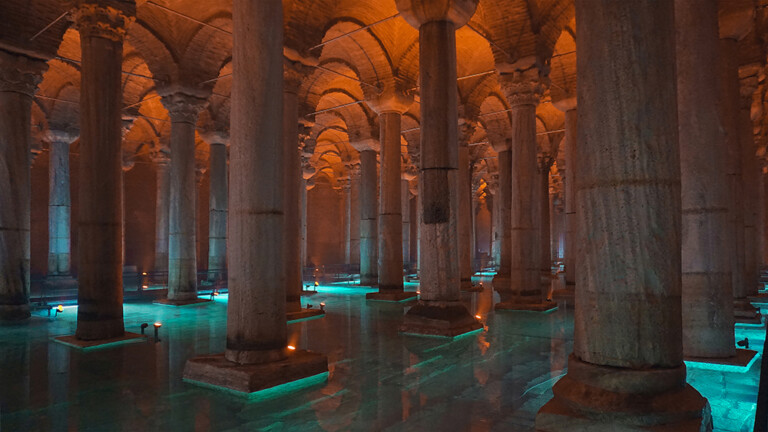 Il nuovo volto della Cisterna Basilica di Istanbul