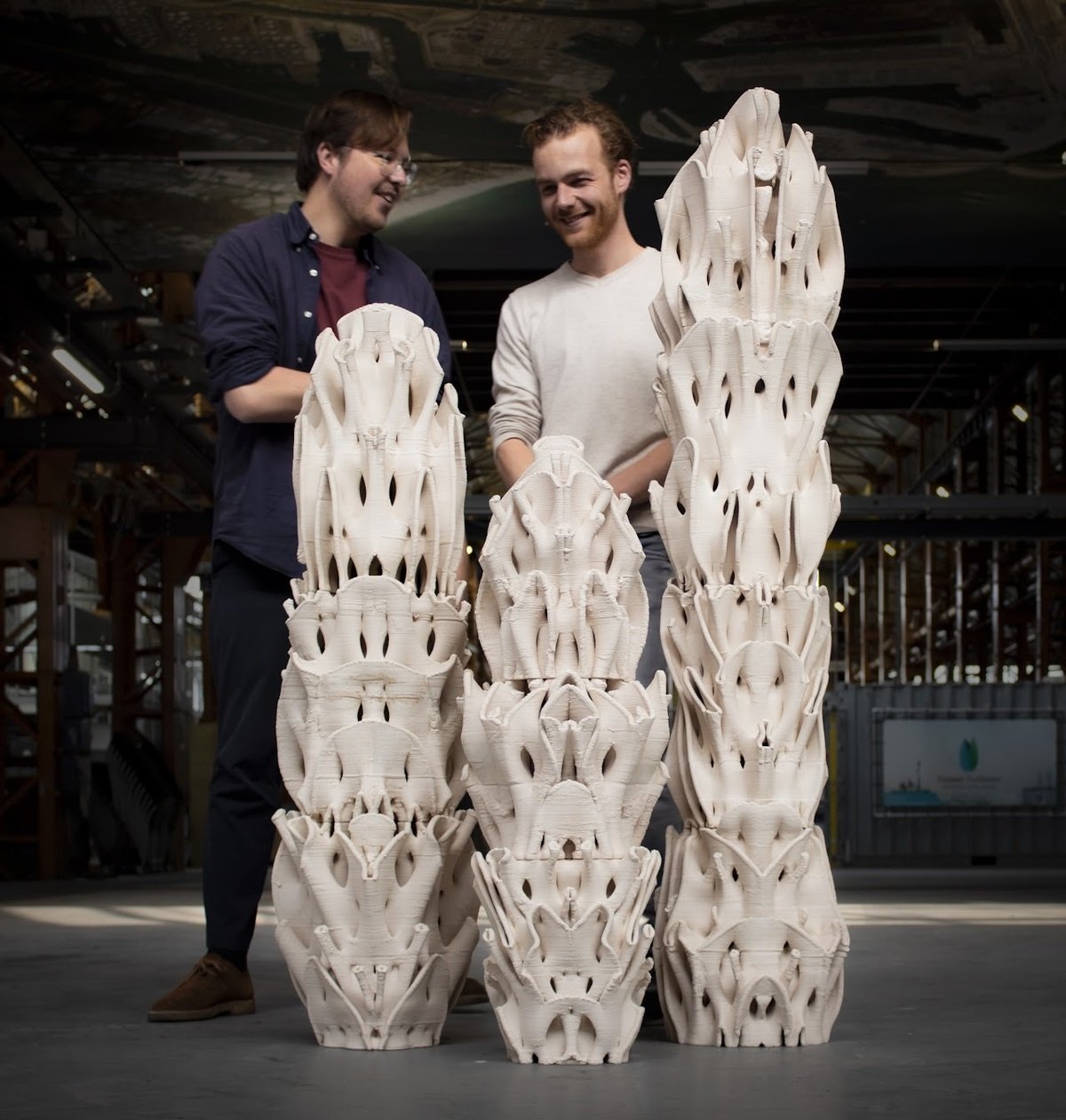 Pierre Oskam e Max Latour, fondatori di Urban Reef