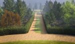 Render Parco Storico Palazzina Stupinigi