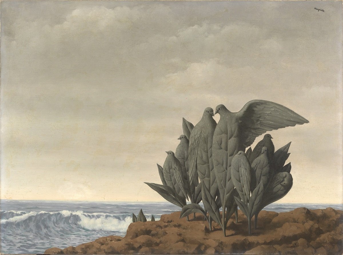 René Magritte, L'île au trésor, 1942-43, olio su tela, cm 60x81