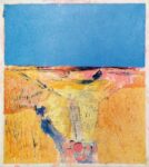 Ruggero Savinio, Distanza dal paesaggio, 1972, olio su tela, 130x130 cm. Arese, collezione Nicoletti © Ruggero Savinio, by SIAE 2022
