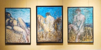 Ruggero Savinio. Opere 1959 2022. Exhibition view at Palazzo Reale, Milano 2022. Photo Francesco Carlini