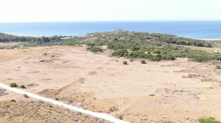 Agorà di Selinunte dall'alto Courtesy Parco Archeologico di Selinunte