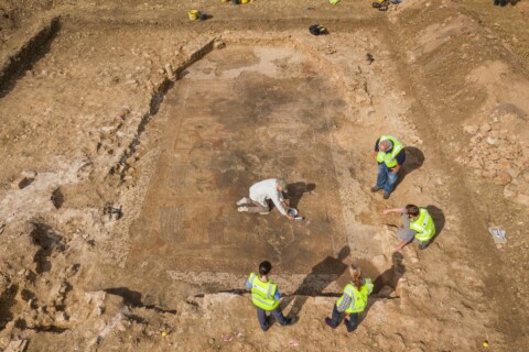 Scoperta Regno Unito foto credit University of Leicester Archaeological Services