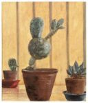 Sean Scully, Cactus, 1964, olio su tela, 33x27,9 cm. Collezione privata © Sean Scully, Immagine courtesy dell’artista