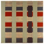 Sean Scully, Crossover Painting #1, 1974, acrilico su tela, 243,5x243,5 cm. Collezione privata © Sean Scully, Immagine courtesy dell’artista