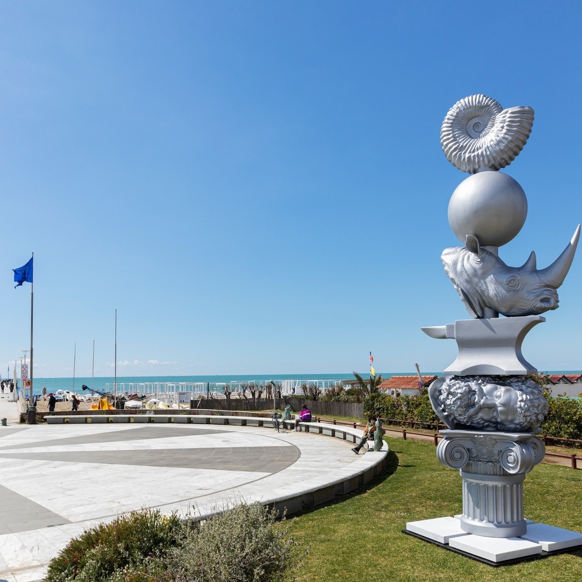 Stefano Bombardieri. Exhibition view at Forte dei Marmi. Photo Nicola Gnesi Studio