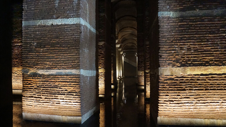 Il nuovo volto della Cisterna Basilica di Istanbul