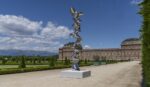 Tony Cragg, Elliptical Column, 2012. Installation view at Reggia di Venaria, 2022. Photo Pino dell'Aquila