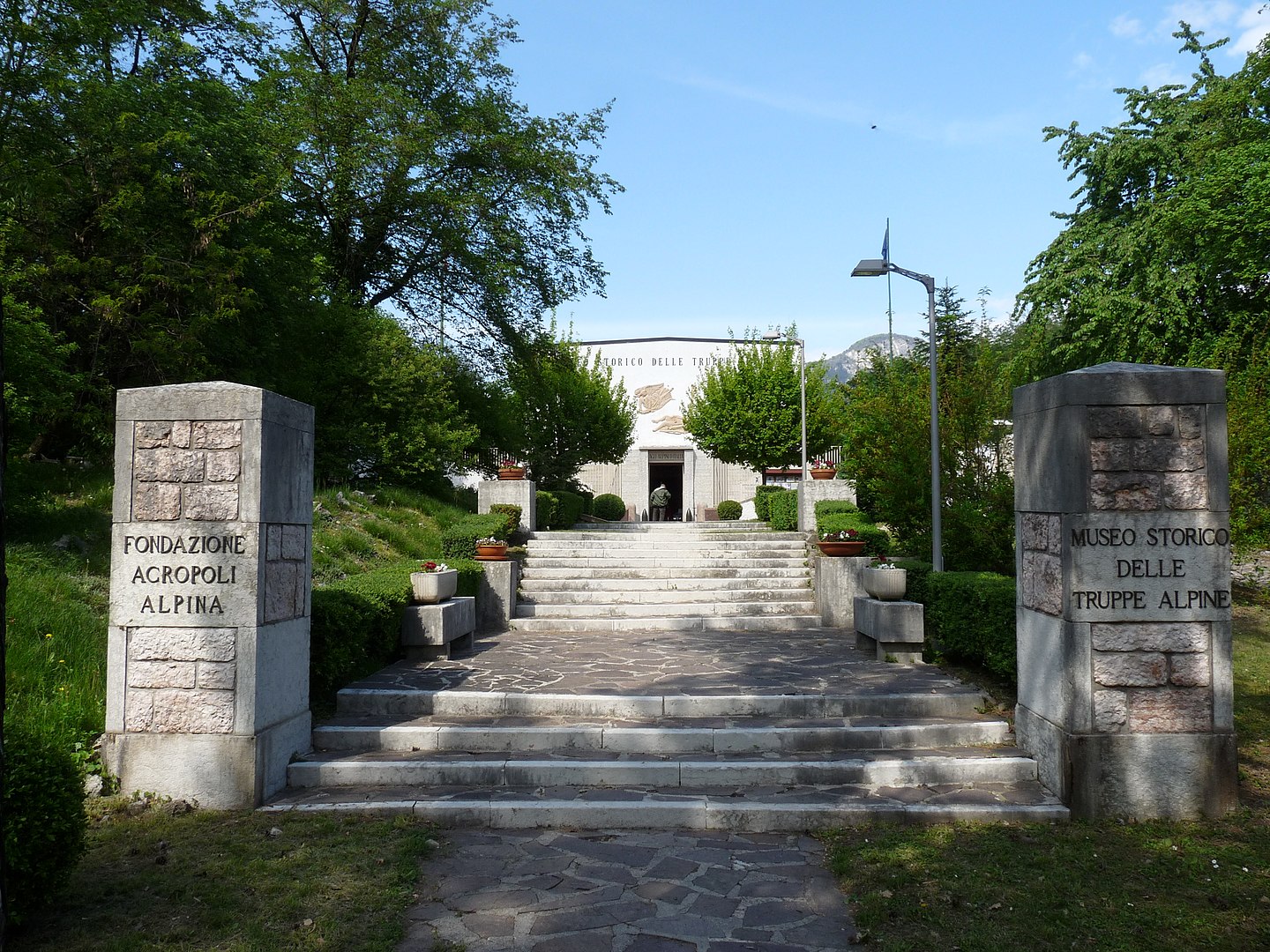 Trento, Museo Nazionale Storico degli Alpini sul Doss. Photo Matteo Ianeselli