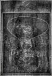 Una delle tre sagome sotto Nudo con Cappello ai raggi X, courtesy Hecht Museum