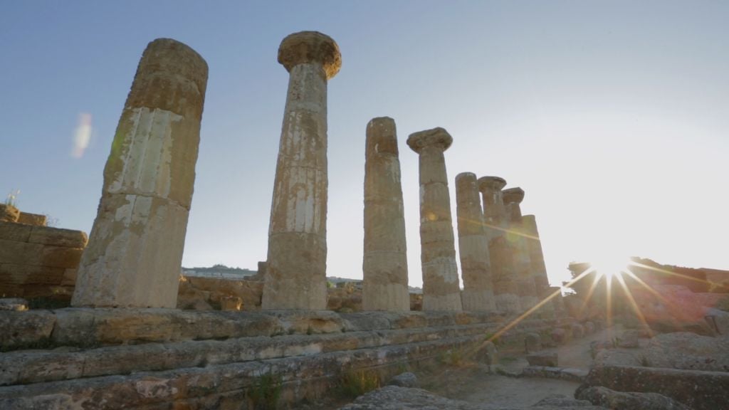 Valle dei Templi di Agrigento Il Telamone Frankenstein ricostruito ad Agrigento. Un’idea grande, più che una grande idea