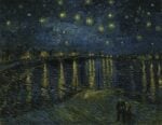 Vincent van Gogh, Notte stellata sul Rodano, 1888, olio su tela, 72 x 92 cm. Musée d'Orsay, Parigi