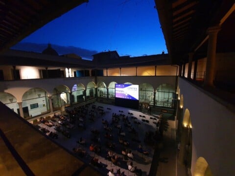 Cinema nel Chiostro, courtesy Museo Novecento Firenze