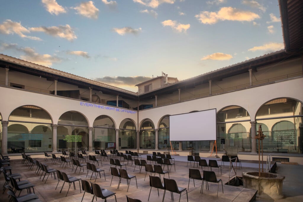 Cinema all’aperto nel chiostro del Museo Novecento di Firenze