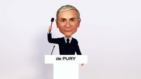 L'avatar di Simon de Pury. Courtesy Simon de Pury