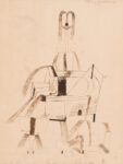 Paul Klee, Giochi d’acqua, 1922, Penna su carta su cartone, Collezione privata © Nicolas Borel
