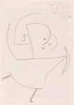 Paul Klee Rubò il quarto di luna 1939 Gessetto su carta su cartone Collezione privata © Nicolas Borel