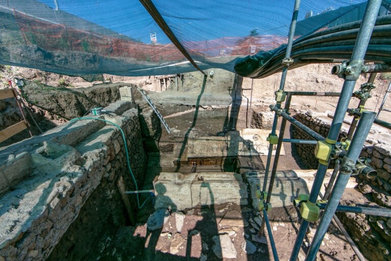 Resti del ponte romano di epoca imperiale. Crediti fotografici Fabio Caricchia