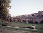 UMoCA - Under Museum Of Contemporary Art. Ponte San Francesco, contrassegnato con iniziali luminose (progetto a cura di Jèrome Sans e Pier Luigi Tazzi)