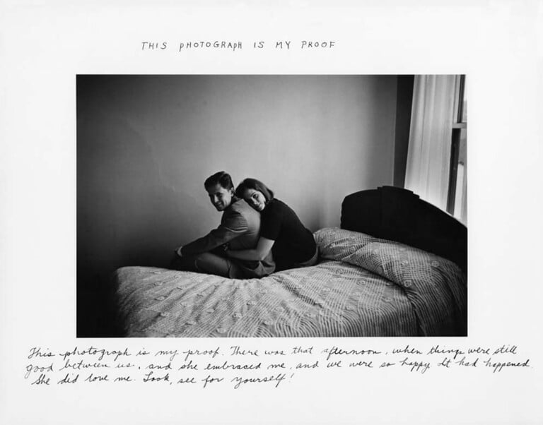 Duane Michals, This photo is my proof (1974) &copy; Duane Michals Courtesy Admira Milano