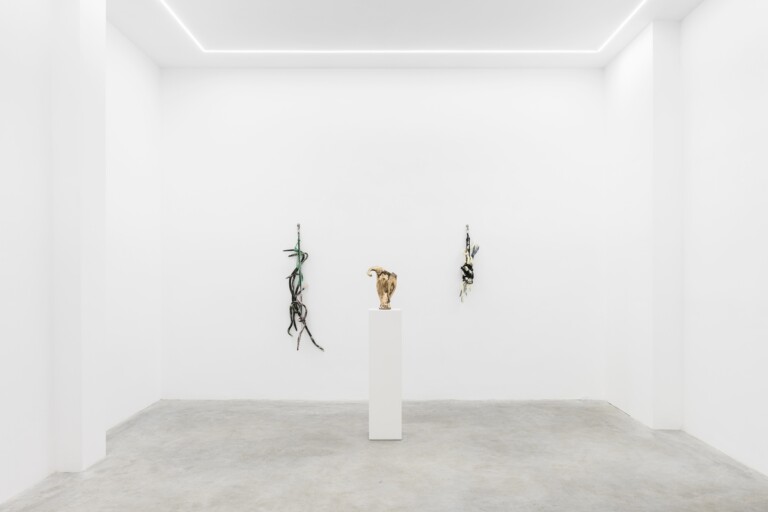 Ambra Castagnetti, veduta della mostra Aphros alla Galerie Rolando Anselmi, 2021. Courtesy l’artista e Galerie Rolando Anselmi