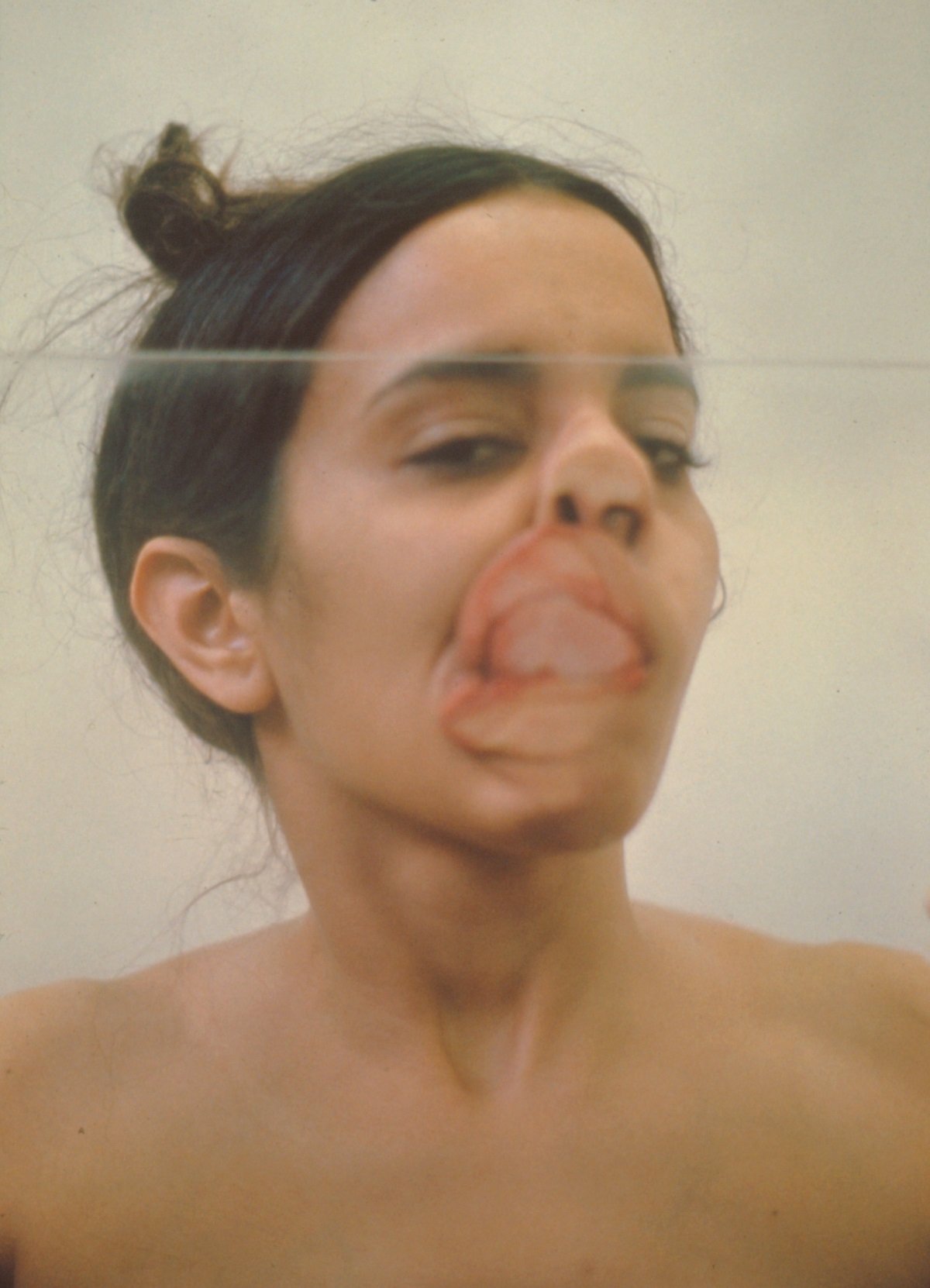 Ana Mendieta. Untitled (Glass on Body Imprints), 1972. Courtesy of The Estate of Ana Mendieta Collection