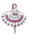 Ballerina clip, 1943, Van Cleef & Arpels Collection © Van Cleef & Arpels