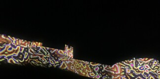 Brian Eno, 77 Million Paintings for Beseno, 2022. Castel Beseno. Photo Claudia Zanfi