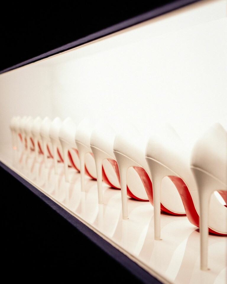 Christian Louboutin, L’Exhibition[niste] Chapter II, exhibition view at Grimaldi Forum, Monaco 2022. Mytheresa x Christian Louboutin, photo James Kelly