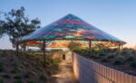 © Vertical Panorama Pavilion at the Donum Estate, 2022, Studio Other Spaces – Olafur Eliasson and Sebastian Behmann – Photo: Adam Potts