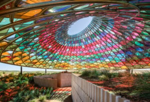 Un padiglione colorato che celebra il vino. Lo progetta Olafur Eliasson per Donum in California