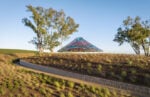 © Vertical Panorama Pavilion at the Donum Estate, 2022, Studio Other Spaces – Olafur Eliasson and Sebastian Behmann – Photo: Adam Potts