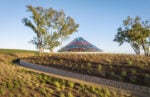 © Vertical Panorama Pavilion at the Donum Estate, 2022, Studio Other Spaces – Olafur Eliasson and Sebastian Behmann – Photo: Adam Potts