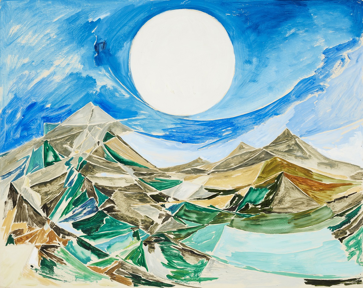 Else Alfelt, Full Moon, 1956. Carl Henning Pedersen & Else Alfelts Museum