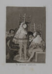 Francisco Goya y Lucientes_Los Caprichos, 26 Ya tienen asiento, 1799, Crediti fotografici Elizabeth Krief