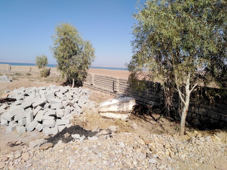 I resti del santuario di Sheikh Mukhfi a Bapira