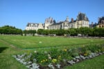 Il Castello di Fontainebleau visto da parterre, Francia. Photo © Dario Bragaglia